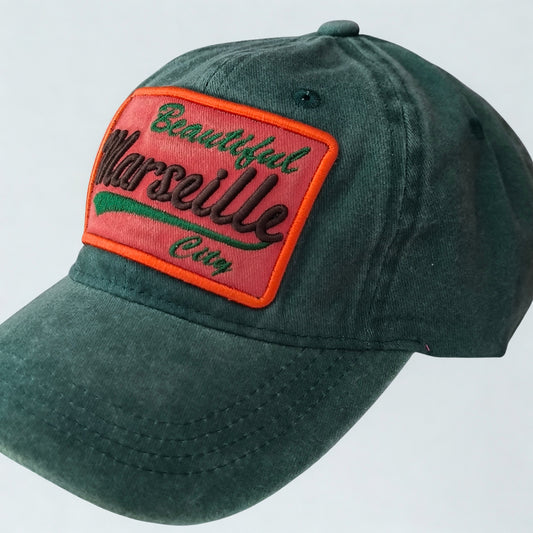 CASQUETTES UNISEX REGLABLES PARIS/MARSEILLE