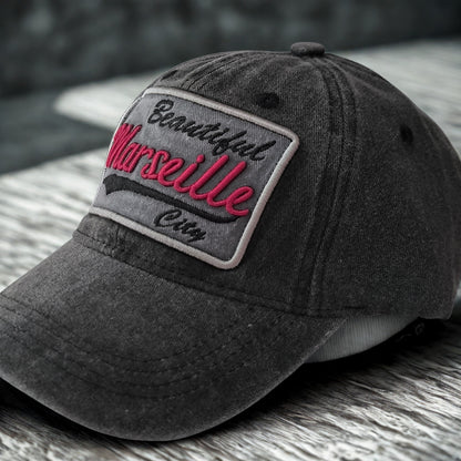 CASQUETTES UNISEX REGLABLES PARIS/MARSEILLE